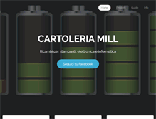 Tablet Screenshot of cartoleriamill.com